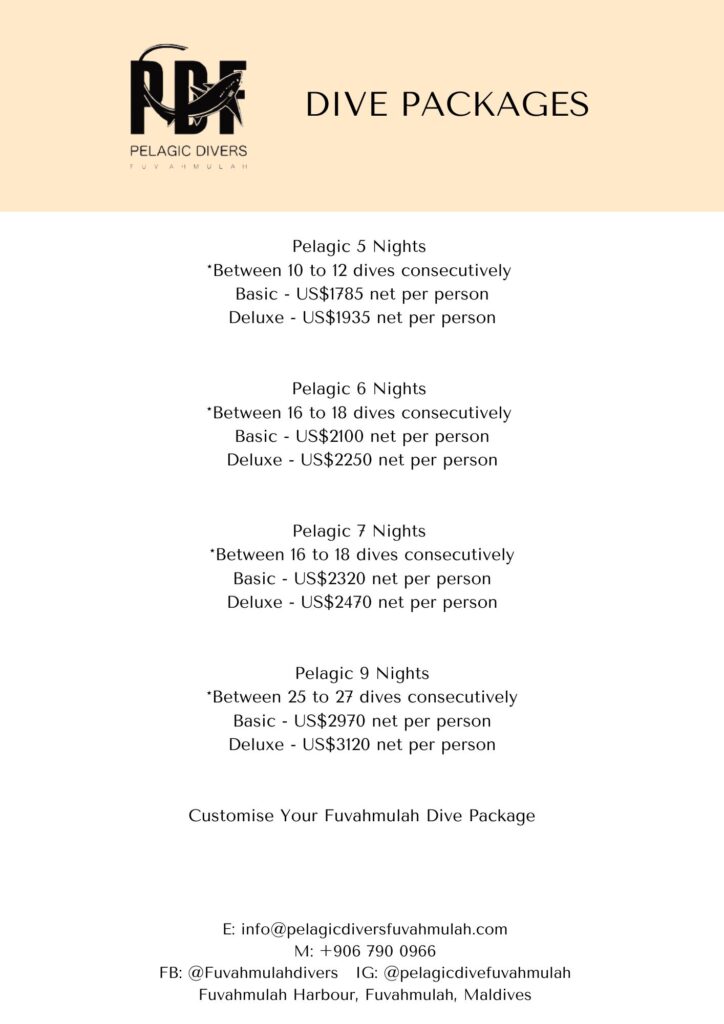 fuvahmulah dive package